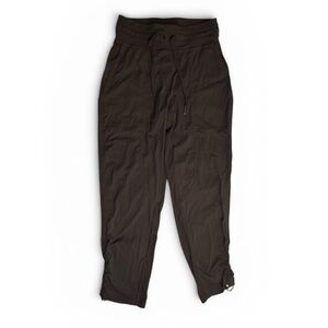 Lululemon Women's Size 2 Dance Studio Mid Rise Cropped Pant Espresso Athleisure